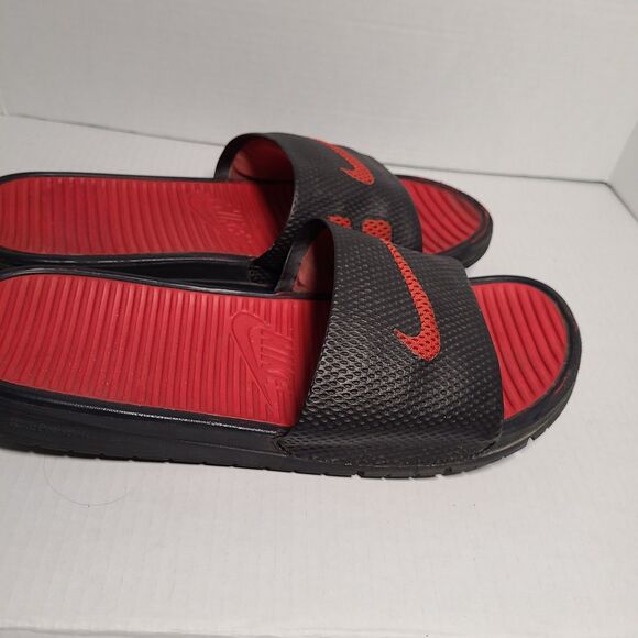 Nike Benassi Solarsoft Slide Black Sport Red 431884-011 Men\'s Size 11 main image 6